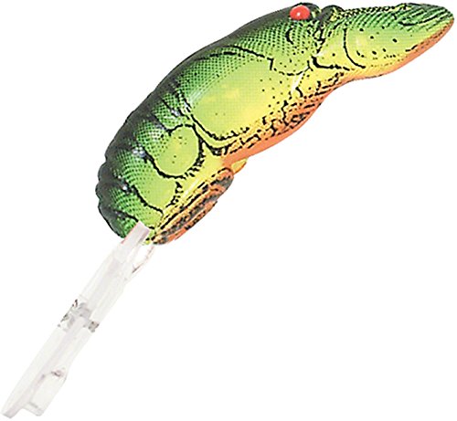 Rebel Teeny Wee Crawfish Fishing Lure - Fire Tiger