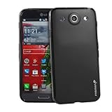 Fosmon DURA Frost SLIM-Fit Case Flexible TPU Cover for LG Optimus G Pro / LG E980 (Black)