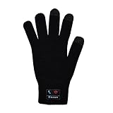JoyiQi Rechargeable Bluetooth Gloves Touch Screen Gloves Sport Gloves Built-In Speaker and Microphone
