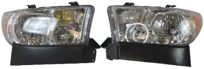 For 2007-2011 TUNDRA /08-11 SEQUOIA (W/O HOLE) HEADLIGHT BUMPER FILLER SET 4P TO1266101 TO1267101 TO2502171 TO2503171