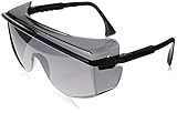 Uvex S2504 Astrospec OTG 3001 Safety Eyewear, Black Frame, Gray Ultra-Dura Hardcoat Lens