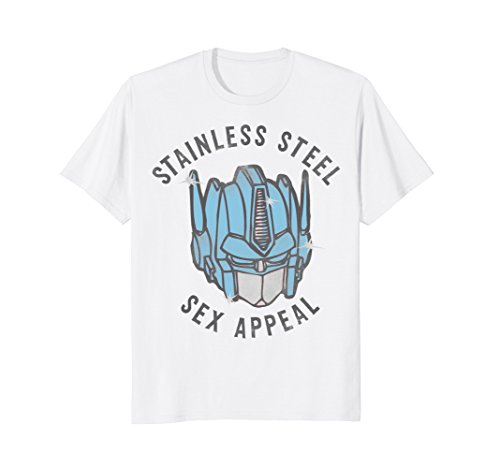 Transformers Optimus Prime Stainless Steel Sex Appeal Tee
