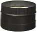 M & G DURAVENT 6DBK-AD 6"DuraBlack Stove Adapter