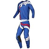 Fox Racing 2019 180 COTA Jersey and Pants Combo Offroad Gear Set Adult Mens Blue Large Jersey/Pants 34W