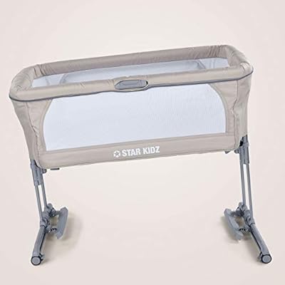 star kidz vicino deluxe baby bedside bassinet