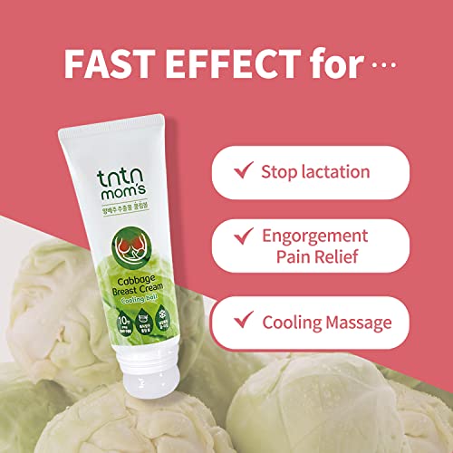 TNTN MOM'S Cabbage Breast Cream Cooling Ball for Stop
