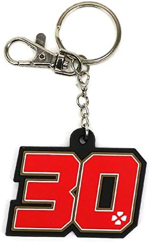中上貴晶 ゼッケン30番 Pvcキーホルダー
