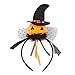 Set of 4 Halloween Pumpkin Witch Spider Headbands by Spooktacular Creations for Halloween Party Supplies, Cosplay, Photo Booth (One Size Fit All)