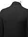 LL WSK1048 Womens Solid Long Sleeve Open Front Long Cardigan XL BLACK