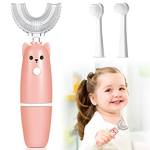 U Shaped Electric Toothbrush 360 Rotation Toddler Auto Whitening