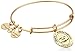 Alex and Ani Key To Life Expandable Rafaelian Gold Bangle Bracelet