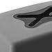 HOMZ 1001544 Dryer Sheet Dispenser with Magnets, Dryer Sheet Dispenser, Gray