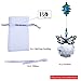 H&D 40 mm Handmade Butterfly Crystal Ball Prism Rainbow Maker Hanging Suncatcher Home Wedding Decoration Favors