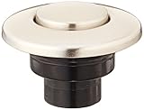 Waste King Garbage Disposal Air Switch Button, Chrome - AS-4201-CH