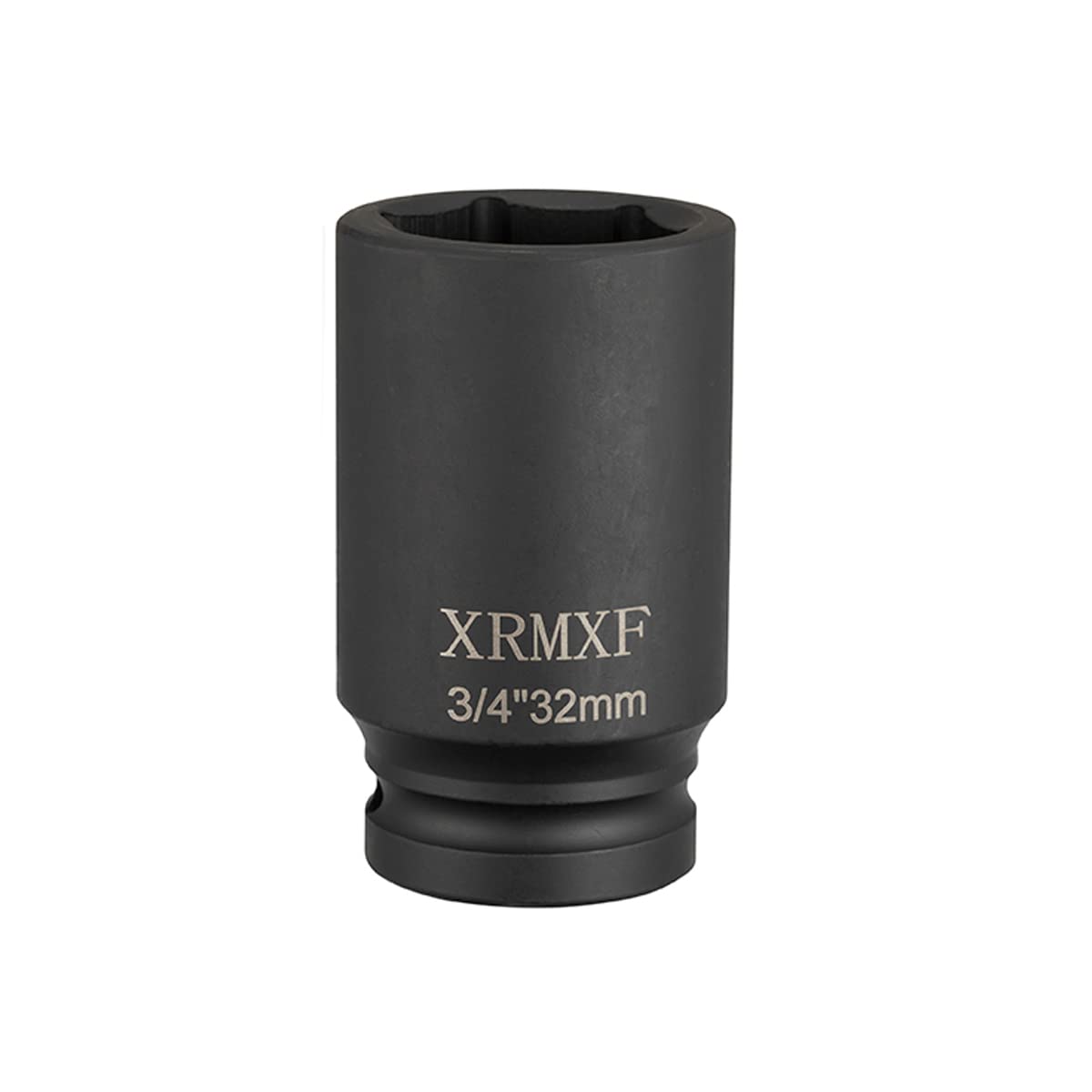 XRMXF Deep Impact Socket 3/4" Square Drive, Cr-Mo Steel Heavy Duty 78mm Length Metric (32mm)
