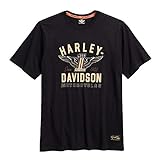 Harley-Davidson Men's #1 Genuine Classics Graphic Tee, Black