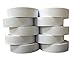 TradeGear Electrical Tape (10PK) White W/Gray Tint Matte – Waterproof, Flame Retardant, Rubber Based Adhesive, UL Listed – Rated for Max. 600V and 80oC Use – Measures 60’ x 3/4
