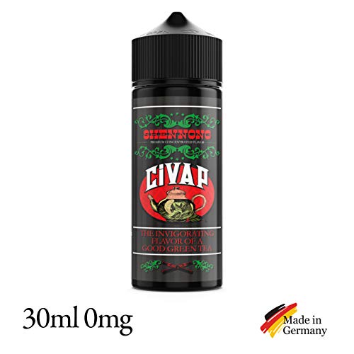 CiVAP Aroma Flavor Shennong Grüner Tee Grüntee Green Tea, 0mg, ohne Nikotin, Vape E Zigaretten, 30ml – Bild 3