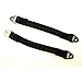 Hot Racing SLS90T1111 Suspension Travel Limit Straps 90mm (Gunmetal)(2)