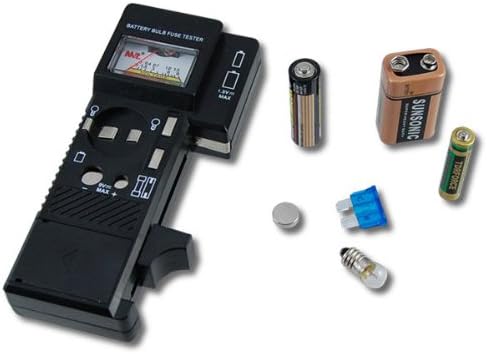 Battery, Bulb and Fuse Tester with Meter