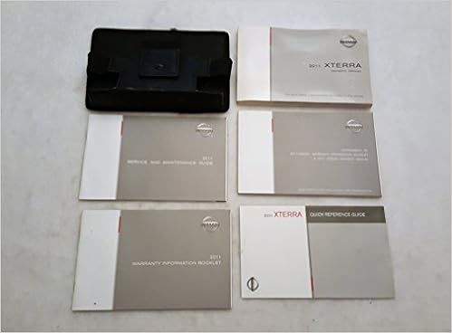 2011 nissan xterra owners manual