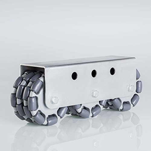 Rotacaster 125mm Quad (85A) Polyurethane Roller/- Multimount, 3 x R4-125