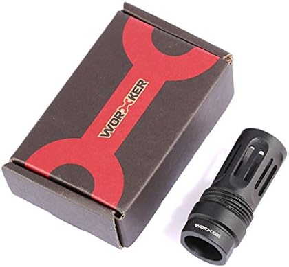 Worker Aluminum Alloy Front Tube Decorative Cap with Screw Thread for nerf blasters - Style 4