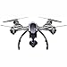 Yuneec Q500 4K Typhoon RTF Quadcopter Drone - YUNQ4KUS Bundle Includes Q500 4K Typhoon RTF Quadcopter Drone, PS1205 100-240V AC to 12V DC Adapter, Propeller/Rotor Blade A, and More