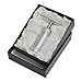 Bearfire Aluminum Metal Pollen Press Presser Compressor Herb Grinder Tobacco Spice Crusher Grinder (Size: 120 g, Color Silver)
