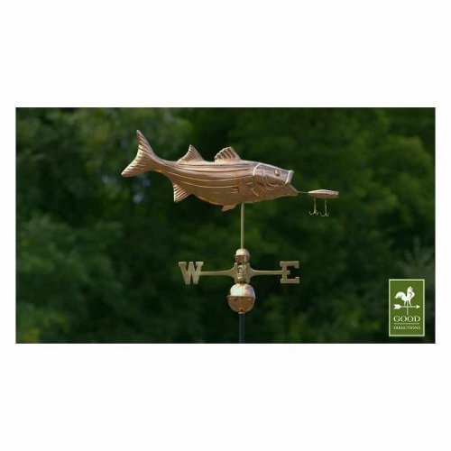 Good Directions Standard Bass with Lure Weathervane