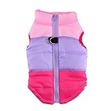 Homedeco Pet Dog Cat Vest Jacket Sleeveless Coat Winter Outwear Swearshirt Pet Clothes