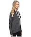 Nike Womens Gym Vintage Full Zip Hooded Sweatshirt Anthracite/Sail 726057-060 Size Medium