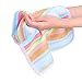 Egles Kitchen Dishcloths Cotton Scrubbing Dish Rags Sets Bulk Square Terry Kitchen Towels 12pcs 12x12 Inches