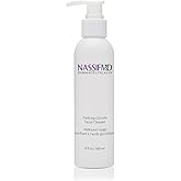 NassifMD Glycolic Acid Face Wash, Hydrating Facial Cleanser, Anti aging Face Wash, Glycolic cleanser for Face for Wrinkles and Fine Lines, Evens Skin Tone, Glycolic Face Wash