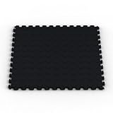 Norsk NSMPRC6BLK Raised Coin Multi-Purpose PVC Flooring, Black, 6-Pack