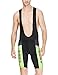 INBIKE Men's Cycling Bibs, Gel Padded Shorts Bike Bib Tights for Summer Green Medium