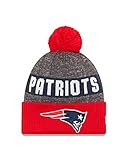 NFL New England Patriots 2016 Reverse Team Color Sport Knit Beanie, One Size, Red/Gray