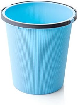 fengg2030shann Portable plastic trash home bathroom large living room kitchen trash basket lid rubbish bin. Garbage baskets Wastebasket trash Rubbish bin trash wastebasket