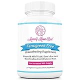 Lactation Supplement for Breastfeeding Support - Fenugreek Free - Breast Feeding Supplements for Milk Supply Increase - 30 Vegetarian Capsules Pills for Increased Breastmilk