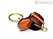 Saddle Horse/Equine Goods 3D Leather Keychain(L) VANCA CRAFT-Collectible Keyring Charm Pendant Made in Japan