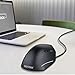 Sharkk Mouse Wired Ergonomic Vertical Mouse Optical Tracking Mouse with Adjustable DPI for Computer and Laptop