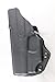 Multi Holsters Elite IWB FOMI Right-Hand Holster Compatible w/Glock 43 & Crimson Trace LG443 (red Laser) (Black Calcutta)