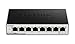 D-Link Ethernet Switch, 8 Port Easy Smart Managed Gigabit Network Internet Desktop (DGS-1100-08)