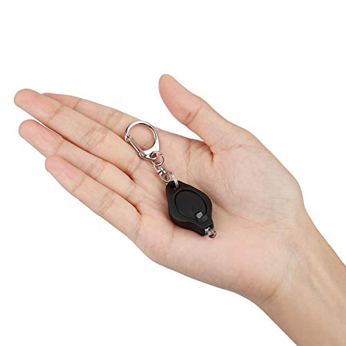 Uniclife Mini Keychain Flashlight with 12 Lumen Ultra Bright LED Light