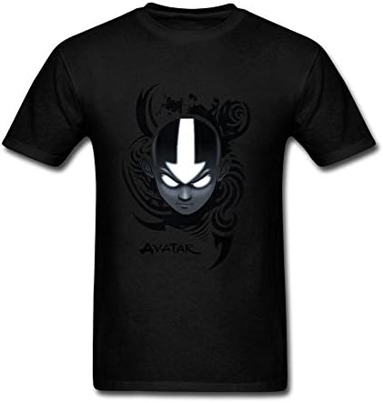 UOOLTTR Men's Avatar The Last Airbender T-Shirt Black XXXL