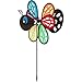 Butterfly Garden Spinner Windmill (12-in Diameter)--Colorful Wings Twirl in the Wind