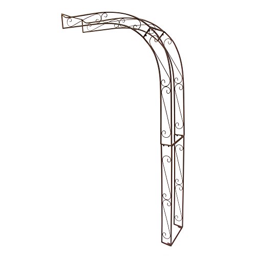 Rankhilfe "Halbbogen", Rosenbogen Halbbogen, Pflanzenstütze, Gartenhalbbogen