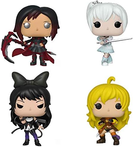 Amazon Com Rwby Animation Ruby Rose Weiss Schnee Blake