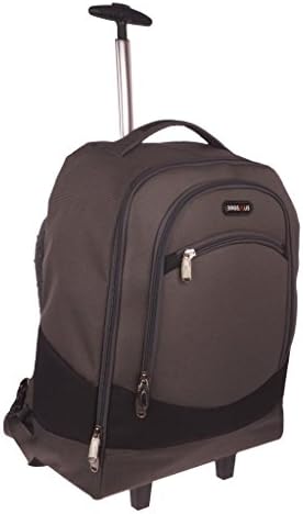 BagsRUs Polyester 36 cms Grey Softsided Carry-On Cabin Trolley Bag (CA108FGR)
