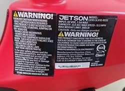 Jetson LX10 Folding Electric Ride-On - Includes